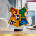 LEGO - Harry Potter Le blason de maison de Poudlard-Affichez le blason sur le socle avec une bannière ornée de la devise de Poudlard