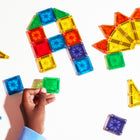 MAGNA-TILES - mircoMAGS Ensemble de construction magnétique de luxe de 70 pièces-Idéal Pour Les Cadeaux: Un cadeau idéal pour les enfants de plus de 3 ans qui veulent construire n'importe où et n'importe comment. 