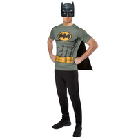 Rubies - Haut de costume de Batman pour adulte - Très grand-Donnez vie à votre personnage préféré ou à votre idée de déguisement
