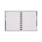 The Happy Planner - Le planificateur 12 mois à reliure à disques - Naturel -Livré avec des calendriers mensuels à onglets, des pages de priorités mensuelles, des calendriers hebdomadaires et un calendrier de référence annuel