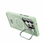 Blu Element - Coque Chromatic Kick Compatible MagSafe Galaxy S25 - Ultra Vert Clair-Résistant aux impacts