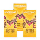 Montezuma’s Butter Nutter - Barre de chocolat au lait avec centre truffé au beurre d’arachide, 90 g, paquet de 3-Chocolat au lait crémeux avec centre truffé au beurre d’arachide.