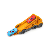 Green Toys - Camion de Course - Orange-Facile à nettoyer et passe au lave-vaisselle