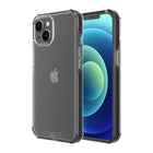 AXS - PROShield etui transparent teste contre les chutes pour Apple iPhone 13, Noir-Coin renforçis absorbent les chocs en creant un coussin d'air entre l'appareil et les surfaces