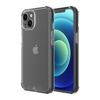 AXS - PROShield etui transparent teste contre les chutes pour Apple iPhone 13, Noir-Coin renforçis absorbent les chocs en creant un coussin d'air entre l'appareil et les surfaces
