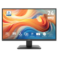 MSI - Écran de bureau gaming PRO 23,8" FHD IPS 144 Hz 4 ms (GTG)-Le support VESA standard permet de fixer les PC de la série Cubi et les mini-PC à l'arrière du moniteur, libérant ainsi l'espace de travail