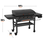 Blackstone - Plaque chauffante Original Omnivore 36 po avec couvercle-38 000 BTU