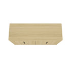 Manhattan Comfort - Buffet moderne Rivington 60" à 4 portes - Chêne naturel-9