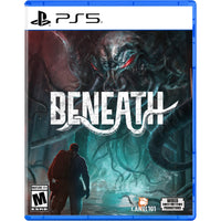 Beneath pour PlayStation 5-Histoire : Créée par deux frères passionnés, Beneath fusionne l’horreur lovecraftienne avec un récit de film d’action situé au cœur de l’océan arctique. Vous courrez contre la montre pour trouver un remède pour votre fille, luttant pour survivre alors que vous voyagez entre une série de stations de recherche et découvrez les sombres intentions de la Corporation Omnium
