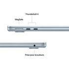 Apple - Portatif MacBook Air 13 po - Puce M4 - SSD 256 Go - Mémoire unifiée 16 Go - Bleu ciel - Anglais-À Votre Avantage, En Son Et En Image - La caméra 12MP Center Stage, les trois micros et les quatre haut-parleurs avec Audio spatial vous offrent un son et une image incroyables