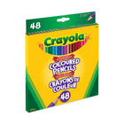 Crayons de couleur Crayola, boîte de 48-La mine souple résiste à la casse, et la pointe pré-taillée est immédiatement prête à l'emploi