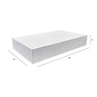 Eddie's - Boîte à vêtements - 24X - 24" x 14" x 4" - Blanc - Paquet de 25-24" x 14" x 4"