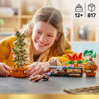 LEGO - Harry Potter Les plantes du cours de botanique de Poudlard-Tirez la plante de Mandragore de son pot pour faire bouger sa bouche comme si elle criait