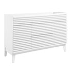 Modway - Render 48" Armoire de lavabo compatible avec un seul lavabo (non inclus) - Blanc-7