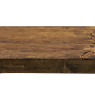 Entrepot La Grange - Tablette flottante 36 x 8 x 2 po - avec quincaillerie - Brun whisky-Support inclus