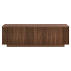 Hudson&Canal - Table basse rectangulaire Reyes 48" L - Noyer satiné-La table est fabriquée à partir de matériaux MDF et PVC de haute qualité
