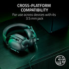 Razer - Blackshark V2 X XBOX Casque esport pour XBSX - Noir-Fonctionne avec windows sonic: Plongez dans le cœur de vos jeux grâce à un son surround réaliste qui restitue le son avec une grande précision