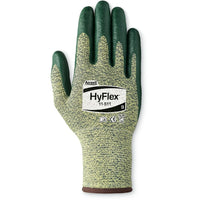 Ansell - Gants Résistant Aux Coupures Hyflex 11-511, Taille T-Grand/10, Calibre 13, Revêtement Mousse De Nitrile, paquet de 6-Revêtement Mousse de nitrile