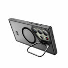 Blu Element - Coque Chromatic Kick Compatible MagSafe Galaxy S25 - Ultra Noire-Boutons ultra-réactifs