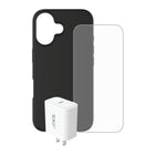 AXS - Ensemble Essentiel Pulse MagSafe pour Apple iPhone 17-Pulse - Revêtement antidérapant au toucher doux 