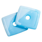 Fit + Fresh - Cubes réfrigérants minces cool coolers bleu - paquet de 4-Extérieur: Plastique