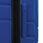 Swiss Mobility - Valise d'enregistrement à coque rigide 26.50po de la collection DXB  - Bleu-Pieds latéraux pour garantir la stabilité et la résistance aux chocs