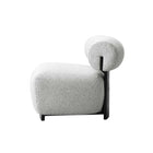 Manhattan Comfort - Bartow fauteuil d’appoint rembourré style milieu du siècle 30,7" - ivoire et noir - lot de 2-Plongez dans le confort avec un fauteuil d’appoint avec cadre