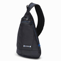 Nextech - Sac a Bandoulière avec protection RFID, noir-Grand compartiment principal