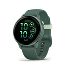 Garmin - vivoactive 6, vert jaspe métallisé avec bracelet vert jaspe-SUIVI ÉNERGÉTIQUE BODY BATTERY - Suivez votre niveau d'énergie tout au long de la journée pour savoir quand votre corps est rechargé et prêt à l'activité, ou épuisé et a besoin de se ressourcer grâce à un sommeil réparateur. Obtenez encore plus de détails et d'informations personnelles sur l'impact du sommeil, des siestes, des activités quotidiennes et d'un stress élevé sur votre énergie.