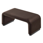 Modway - Koda Performance Velvet Ottoman de la cascade - Brun chocolat noir-8