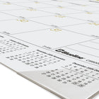 Blueline - 2026 Calendrier sous-main mensuel Gold - 22 po x 17 po - Bilingue-Support en carton rigide avec coins transparents renforcés