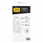 OtterBox - Kit Protection+Alimentation (Symmetry transparente avec MagSafe + chargeur mural 30W blanc) pour iPhone 16 Pro - Transparent-5