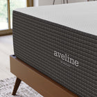Modway - Aveline 16 po Mousse à mémoire de forme Matelas Queen-Housse amovible à fermeture éclair en tricot extensible