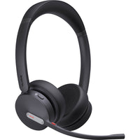 Yealink - Casque Bluetooth double USB-C/USB-A BH70 - Microsoft Teams-Technologie d’annulation du bruit par formation de faisceau à 3 micros