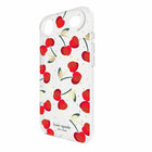 Kate Spade - Étui Protective MagSafe Cherry Dot pour iPhone 17 Air - Cerise-Imprimés graphiques et couleurs premium de Kate Spade New York
