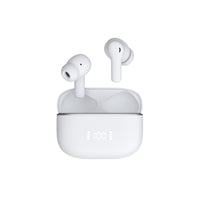Evry - Écouteurs intra-auriculaires sans fil TWS avec ENC, blanc-Microphone intégré pour des appels mains libres