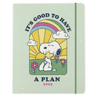 Graphique - 2024-2025 Académique Peanuts Sunshine Mensuel Planificateur de Bureau - 20.32 x 25.4 cm-18 mois