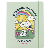 Graphique - 2024-2025 Académique Peanuts Sunshine Mensuel Planificateur de Bureau - 20.32 x 25.4 cm-18 mois