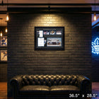 Darryl Sittler First Goal collage - Impression encadree - 36" x 28"-Dimensions finales: 36.5x28.5