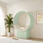 Modway - Aperture Alcôve ronde Chaise d’accent - Sauge-Socle cannelé