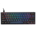 Ducky - ONE 3 Pro Nazca RGB Mechanical Keyboard - MX Blue Switch - Mini Layout - Black-Taux d'interrogation 8K : La fréquence à laquelle le clavier communique avec l'ordinateur. Un taux de polling plus élevé se traduit par une latence d'entrée plus faible. Le Ducky One 3 Pro Nazca Line transmet les entrées avec un taux d'interrogation de 8 000 Hz pour des performances optimales. Des taux de polling plus rapides signifient que les frappes sont détectées plus rapidement, réduisant ainsi le décalage et le nomb