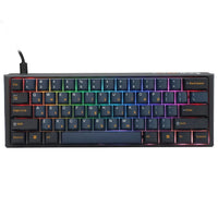 Ducky - ONE 3 Pro Nazca RGB Mechanical Keyboard - MX Blue Switch - Mini Layout - Black-Taux d'interrogation 8K : La fréquence à laquelle le clavier communique avec l'ordinateur. Un taux de polling plus élevé se traduit par une latence d'entrée plus faible. Le Ducky One 3 Pro Nazca Line transmet les entrées avec un taux d'interrogation de 8 000 Hz pour des performances optimales. Des taux de polling plus rapides signifient que les frappes sont détectées plus rapidement, réduisant ainsi le décalage et le nomb