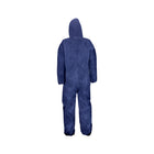 Combinaison jetable de standard qualité, polypropylène, Bleu, 3TG-Conforme aux normes EN-ISO 13982 et EN-ISO-13034
