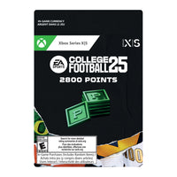 EA Sports College Football 25 : 2800 points pour Xbox Series X [Téléchargement]-Genre: Sports