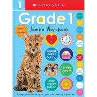 Cahier d’activités géant First Grade Apprendre avec Scholastic-Destiné aux enfants de 5 à 7 ans