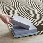 Modway - Optica Chevron avec bordures d’extrémité intérieures et extérieures Tapis de 5 pi l x 8 pi L - Gris et beige-Polypropylène 100% doux
