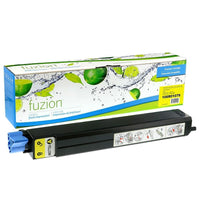 fuzion - Xerox (106R01079) Cartouche De Toner Compatible - Rendement Haut - Jaune-Couleur d'encre: Jaune