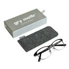 Gry Mattr Lunettes De Lecture Anti Lumière Bleue - PUNCTUAL BL +1.25-Protège contre la lumière bleue de tous les dispositifs numériques