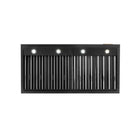KUCHT KRH483A 48 po Hotte sous armoire - 1200 CFM - Gemstone-Cette hotte élégante est livrée avec quatre filtres à chicane en acier inoxydable compatibles lave‑vaisselle