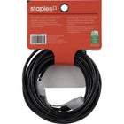 Staples - Câble réseau CAT 6 - 25 pi-Haute vitesse – Prend en charge jusqu’à 10 Gbps, d’une fréquence nominale de 250 MHz et dispose de connecteurs RJ45M avec des contacts plaqués or pour une transmission de données précise et rapide